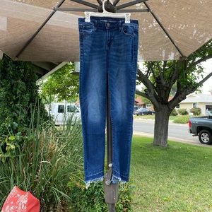 Old Navy mid-rise Rockstar jeans